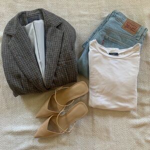 Vintage 100% Wool Blazer